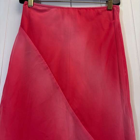 Girl Code Womens Y2K Festival Fairy Ombre Asymmetrical Skirt Size 12 Balletcore - Picture 8 of 10